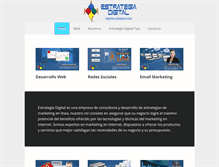 Tablet Screenshot of estrategiadigital.mx